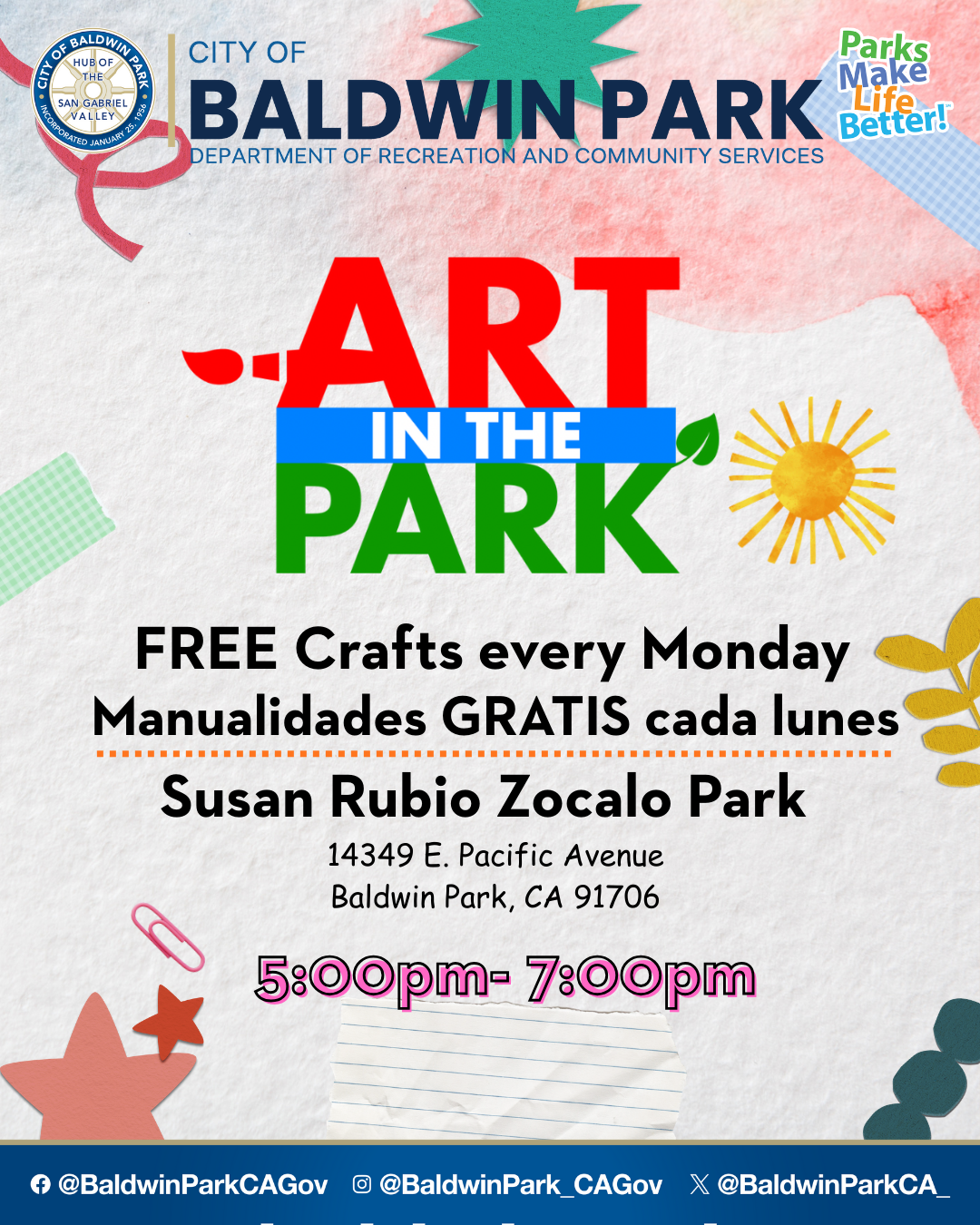 Art in the Park General